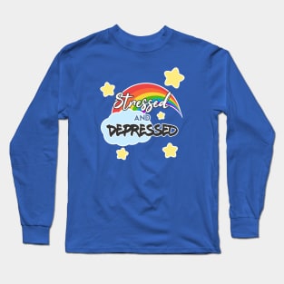 Stressed and Depressed Long Sleeve T-Shirt